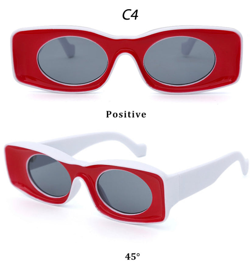 Red Flare Sunglasses